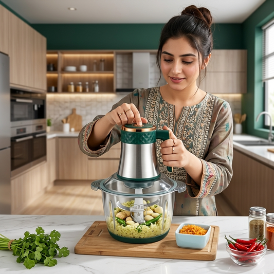 STAINLESS STEEL FOOD CHOPPER ( 3L )