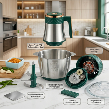 STAINLESS STEEL FOOD CHOPPER ( 3L )