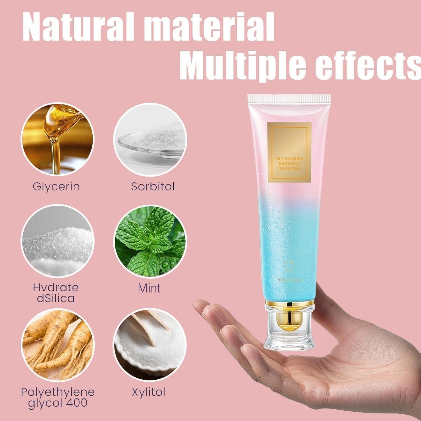 Nicotinamide Whitening Toothpaste  SKU: WB-UA1795