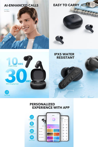 Soundcore R50i by Anker – True Wireless Earbuds