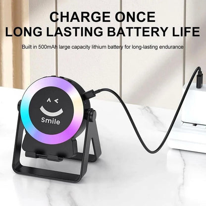 4-in-1 Wireless Induction Speaker with RGB Lights
