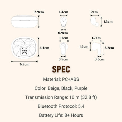 2 Pairs Wireless Earphone